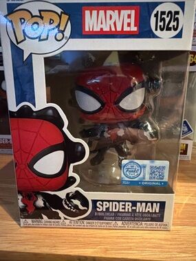 Funko Marvel Spider-Man Pop! Figure - Red, Black & White